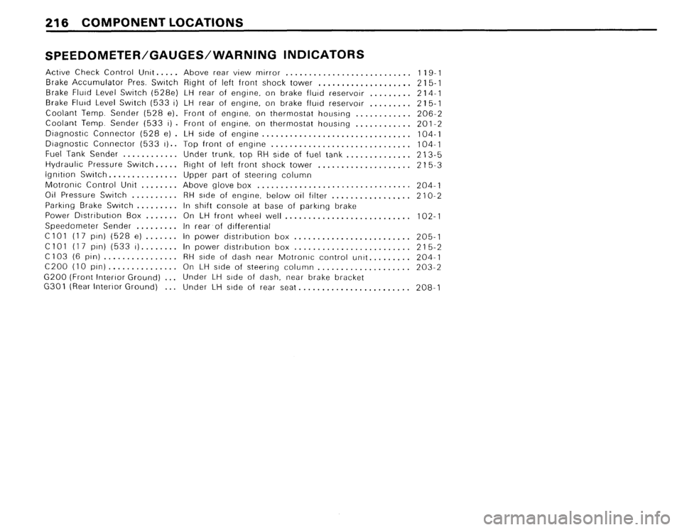 BMW 528e 1984 E28 Electrical Troubleshooting Manual 