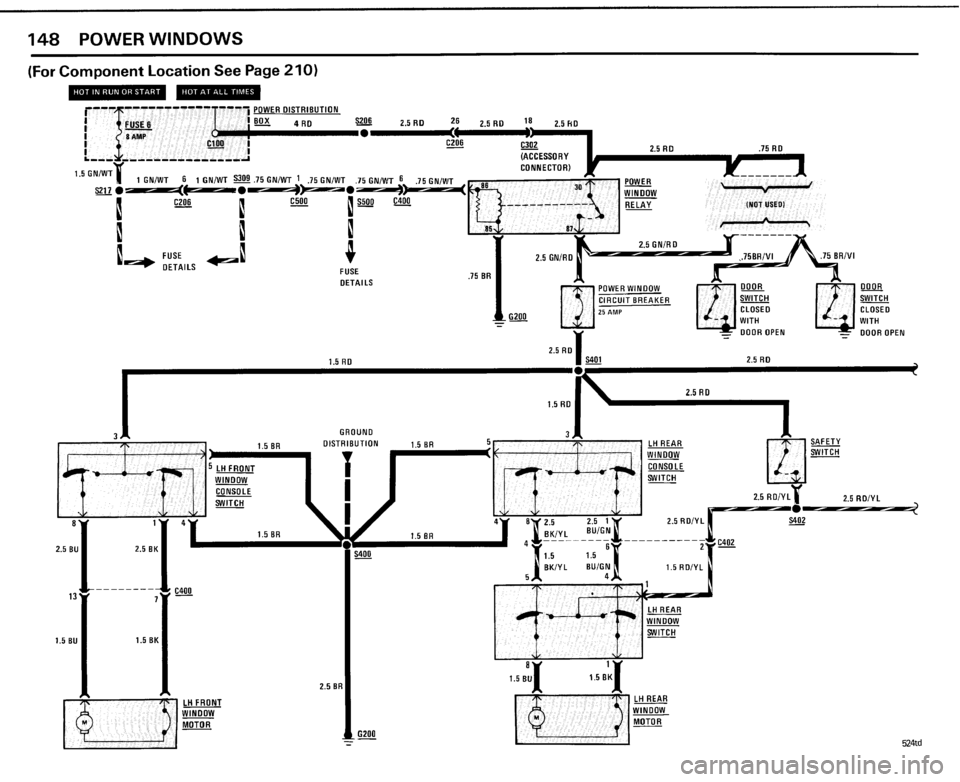 BMW 524TD 1985 E28 Electrical Troubleshooting Manual BMW 524TD 1985 E28 Electrical Troubleshooting Manual