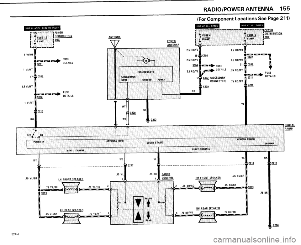 BMW 524TD 1985 E28 Electrical Troubleshooting Manual BMW 524TD 1985 E28 Electrical Troubleshooting Manual