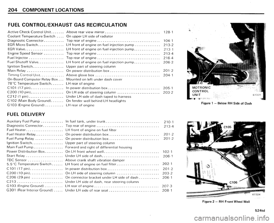 BMW 524TD 1985 E28 Electrical Troubleshooting Manual BMW 524TD 1985 E28 Electrical Troubleshooting Manual