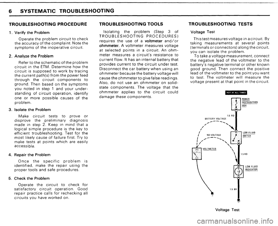 BMW 528e 1985 E28 Electrical Troubleshooting Manual 