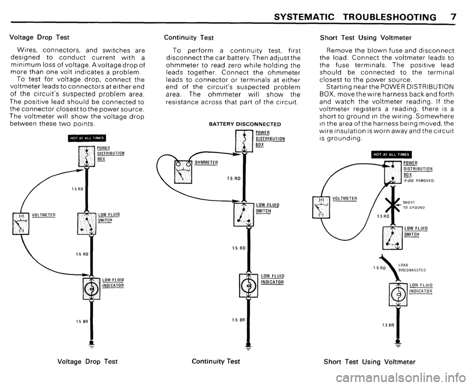 BMW 528e 1985 E28 Electrical Troubleshooting Manual 