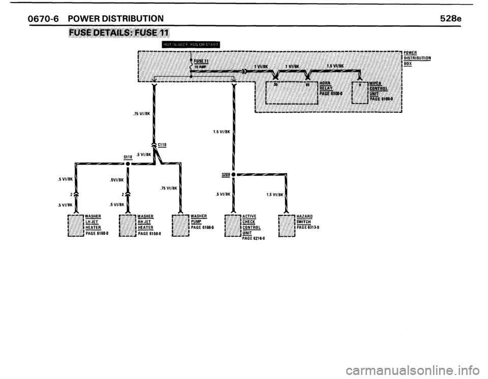 BMW 528e 1986 E28 Electrical Troubleshooting Manual 