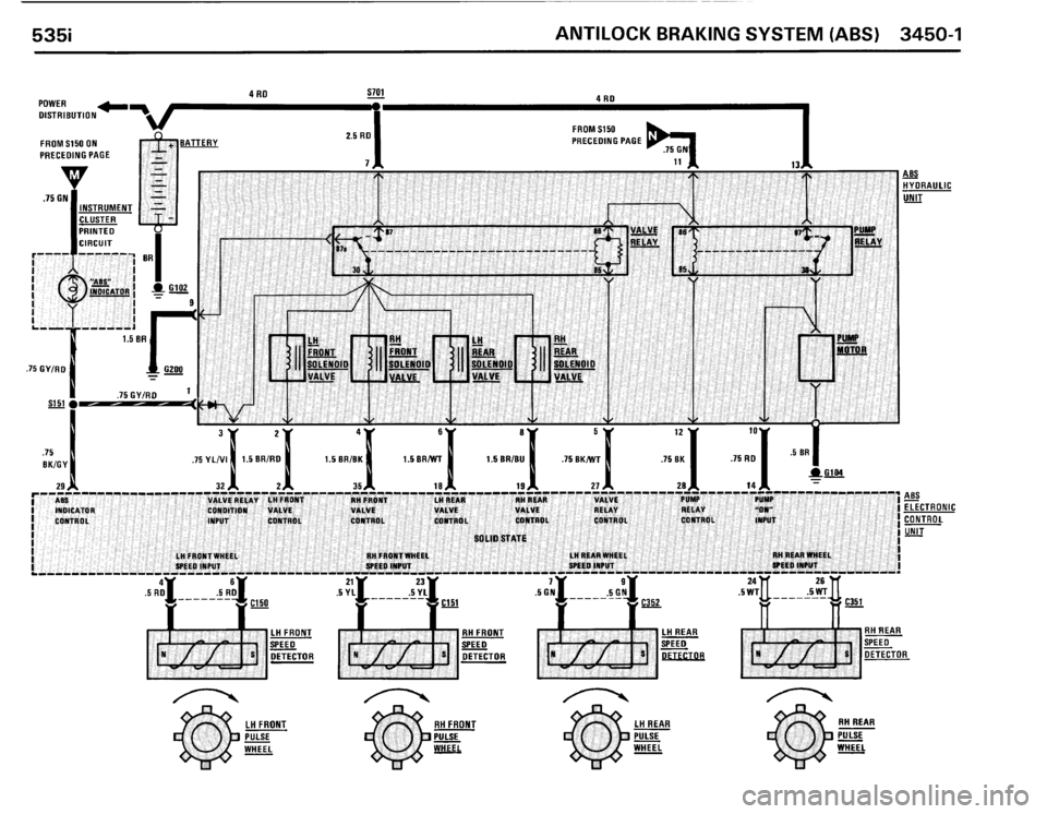 BMW 535i 1986 E28 Electrical Troubleshooting Manual BMW 535i 1986 E28 Electrical Troubleshooting Manual