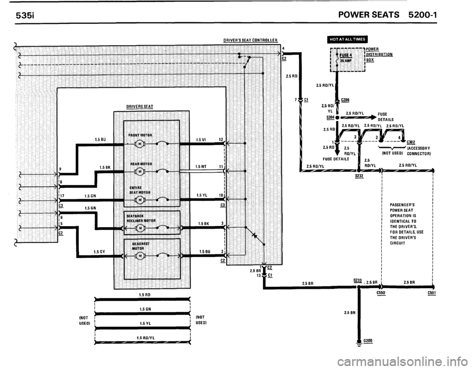 BMW 535i 1986 E28 Electrical Troubleshooting Manual BMW 535i 1986 E28 Electrical Troubleshooting Manual