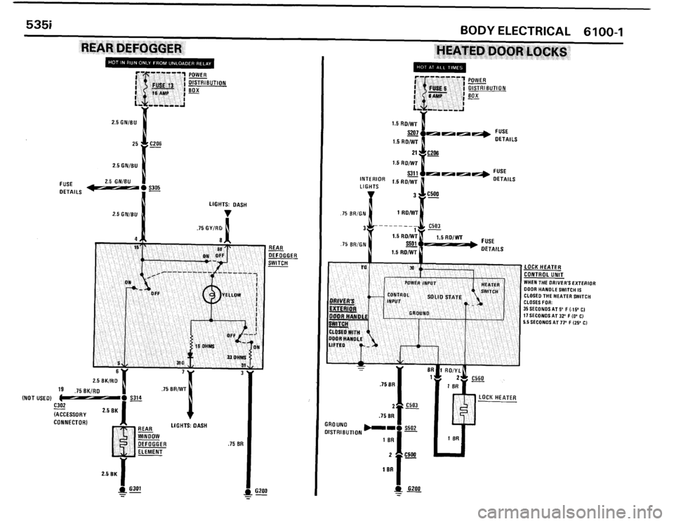 BMW 535i 1986 E28 Electrical Troubleshooting Manual BMW 535i 1986 E28 Electrical Troubleshooting Manual