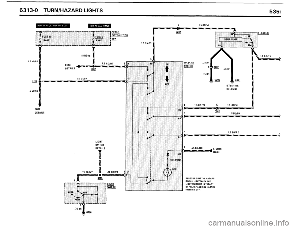 BMW 535i 1986 E28 Electrical Troubleshooting Manual BMW 535i 1986 E28 Electrical Troubleshooting Manual