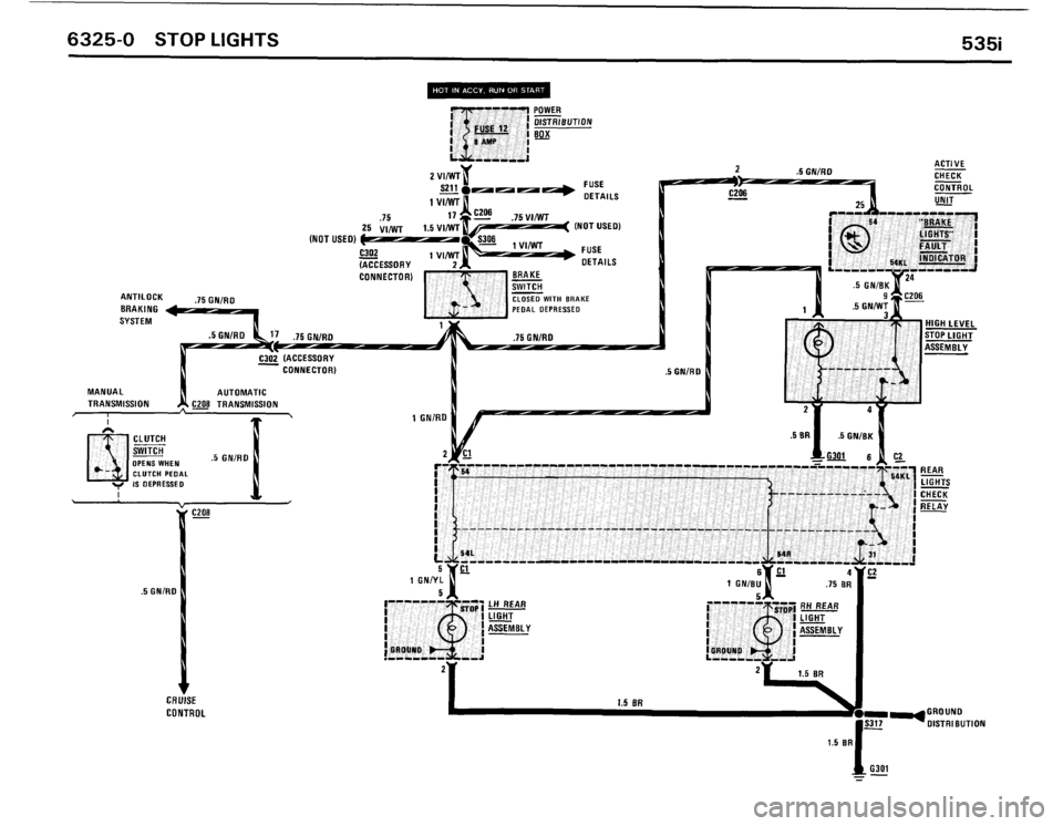 BMW 535i 1986 E28 Electrical Troubleshooting Manual BMW 535i 1986 E28 Electrical Troubleshooting Manual
