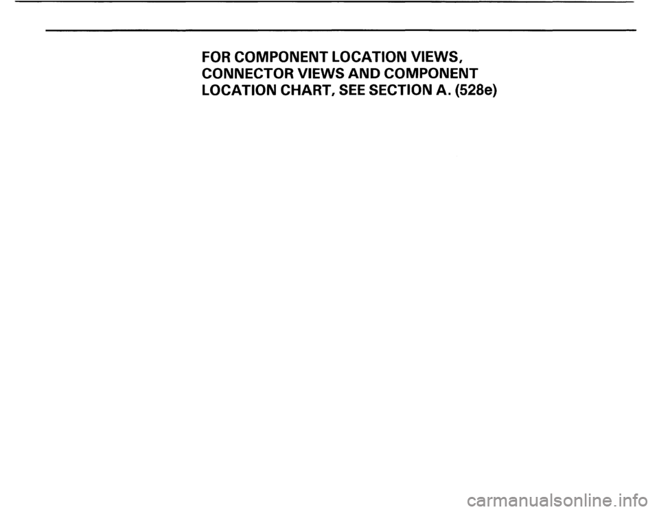 BMW 528e 1986 E28 Electrical Troubleshooting Manual 