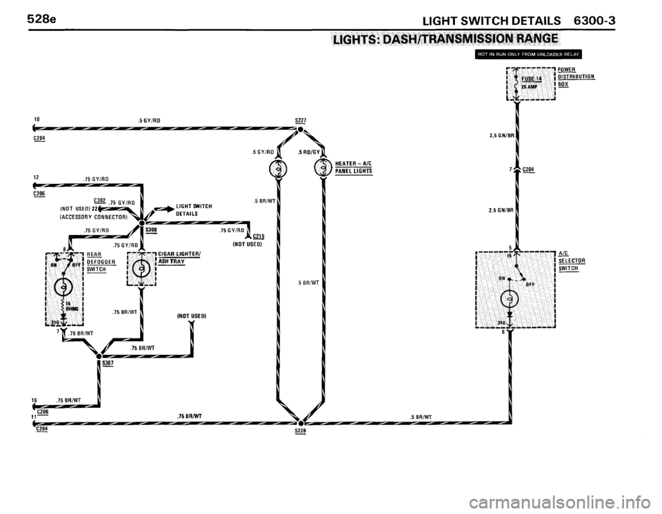 BMW 535i 1986 E28 Electrical Troubleshooting Manual BMW 535i 1986 E28 Electrical Troubleshooting Manual