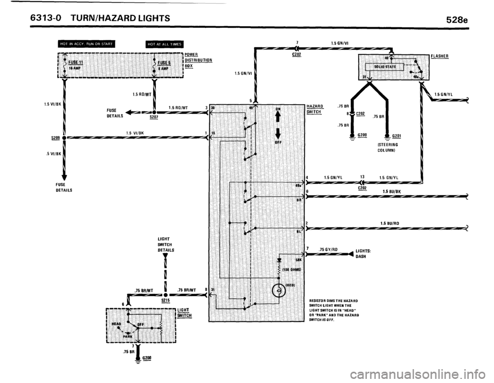 BMW 535i 1986 E28 Electrical Troubleshooting Manual BMW 535i 1986 E28 Electrical Troubleshooting Manual