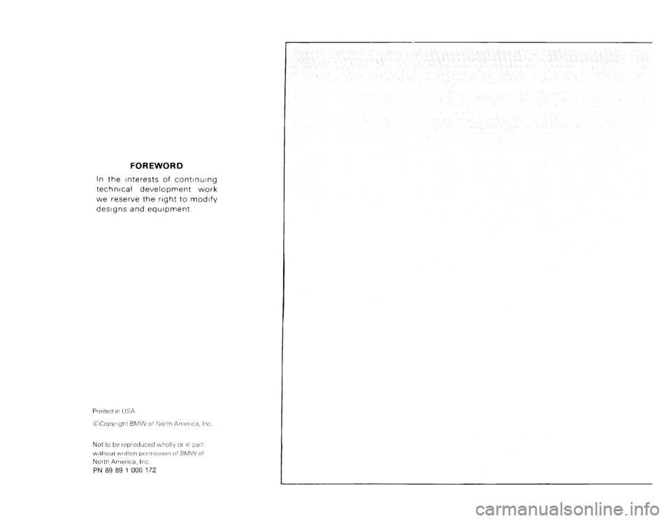 BMW 524TD 1986 E28 Electrical Troubleshooting Manual 