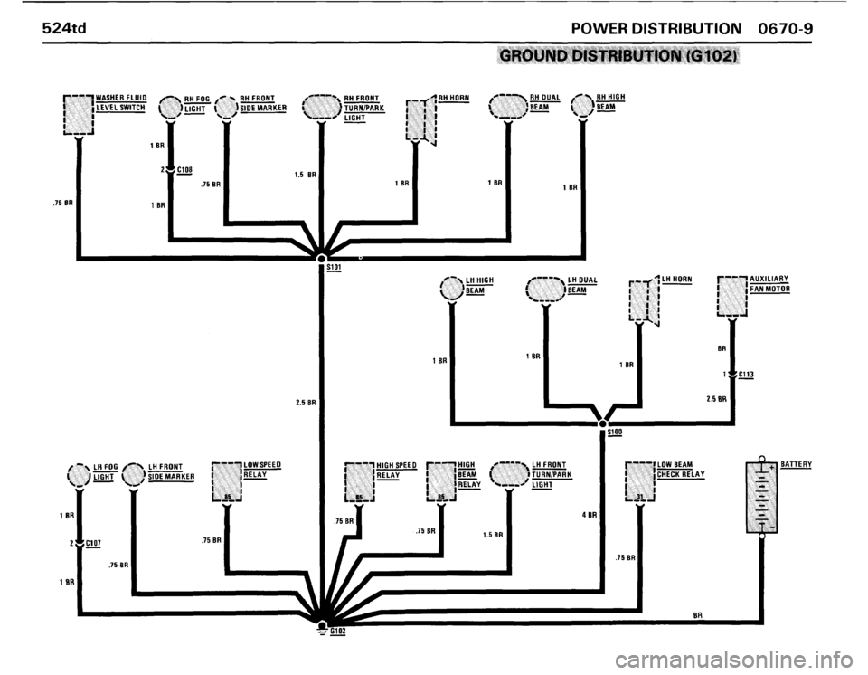 BMW 524TD 1986 E28 Electrical Troubleshooting Manual BMW 524TD 1986 E28 Electrical Troubleshooting Manual