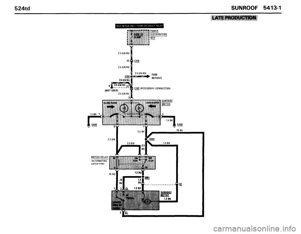 BMW 524TD 1986 E28 Electrical Troubleshooting Manual BMW 524TD 1986 E28 Electrical Troubleshooting Manual
