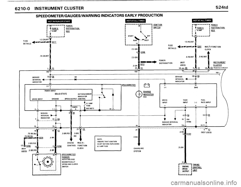 BMW 524TD 1986 E28 Electrical Troubleshooting Manual BMW 524TD 1986 E28 Electrical Troubleshooting Manual