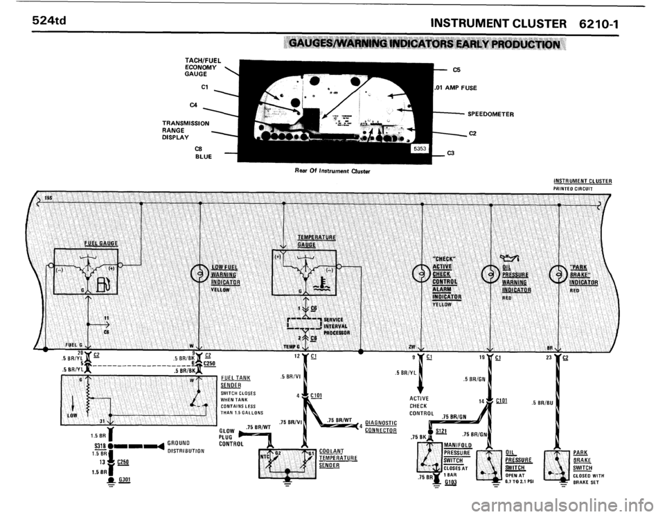 BMW 524TD 1986 E28 Electrical Troubleshooting Manual BMW 524TD 1986 E28 Electrical Troubleshooting Manual