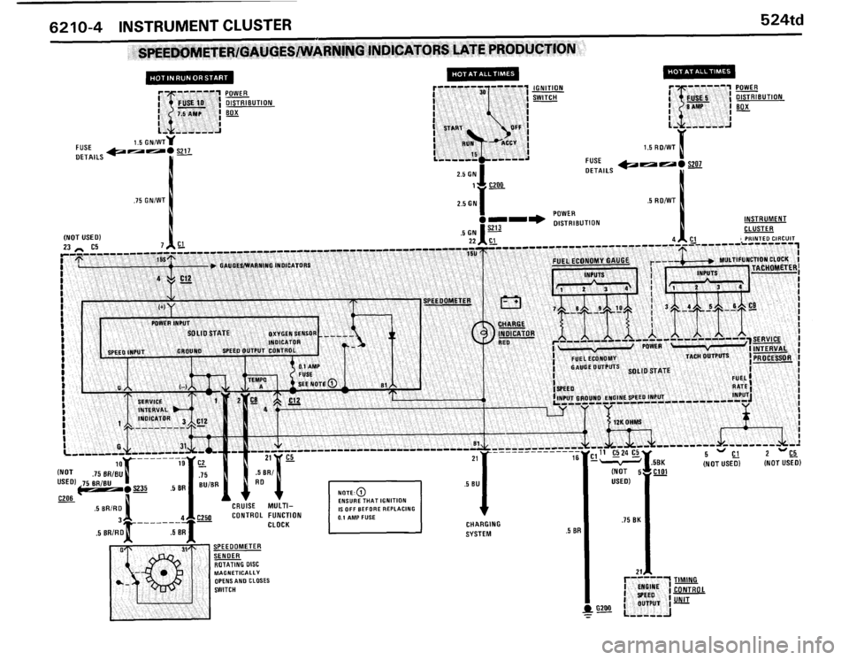 BMW 524TD 1986 E28 Electrical Troubleshooting Manual BMW 524TD 1986 E28 Electrical Troubleshooting Manual
