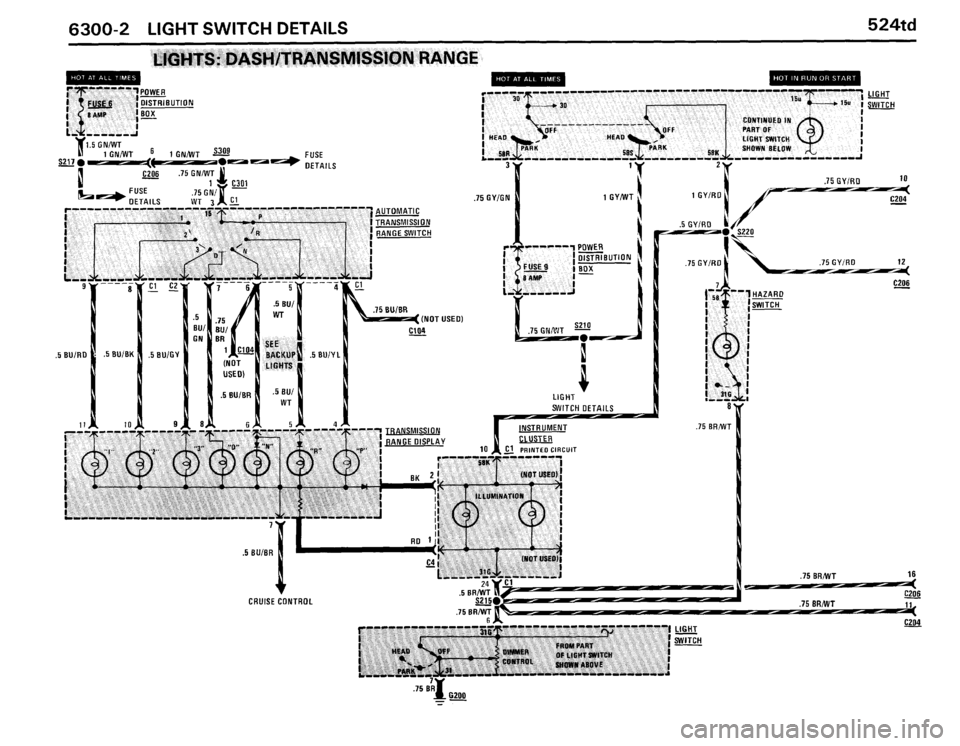 BMW 524TD 1986 E28 Electrical Troubleshooting Manual BMW 524TD 1986 E28 Electrical Troubleshooting Manual