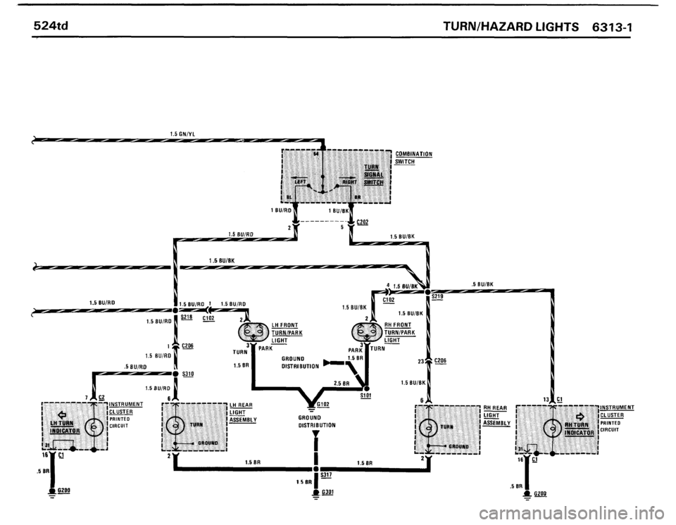 BMW 524TD 1986 E28 Electrical Troubleshooting Manual BMW 524TD 1986 E28 Electrical Troubleshooting Manual