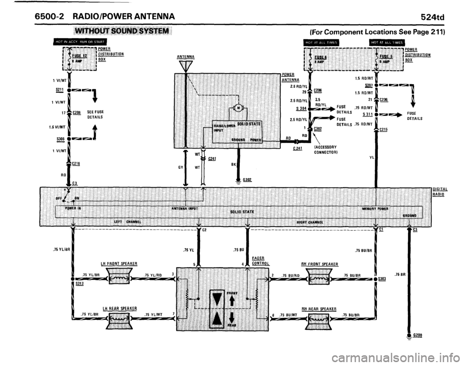 BMW 524TD 1986 E28 Electrical Troubleshooting Manual BMW 524TD 1986 E28 Electrical Troubleshooting Manual