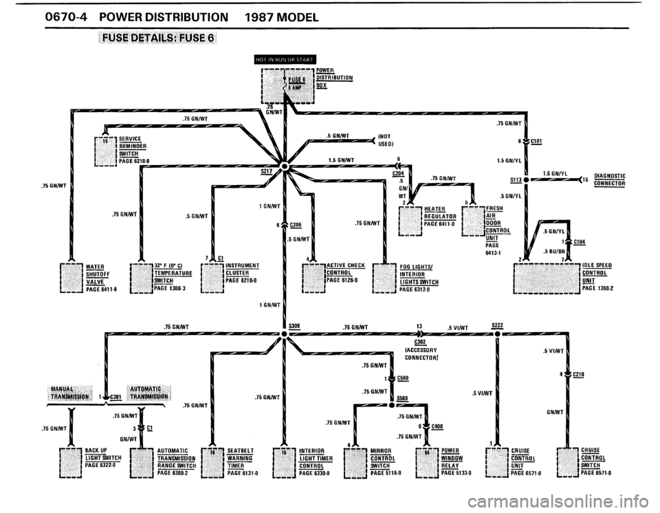 BMW 528e 1988 E28 Electrical Troubleshooting Manual 