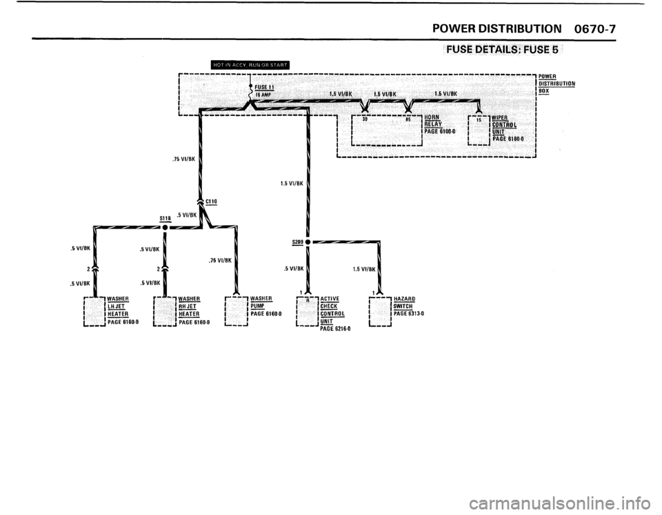 BMW 528e 1988 E28 Electrical Troubleshooting Manual 