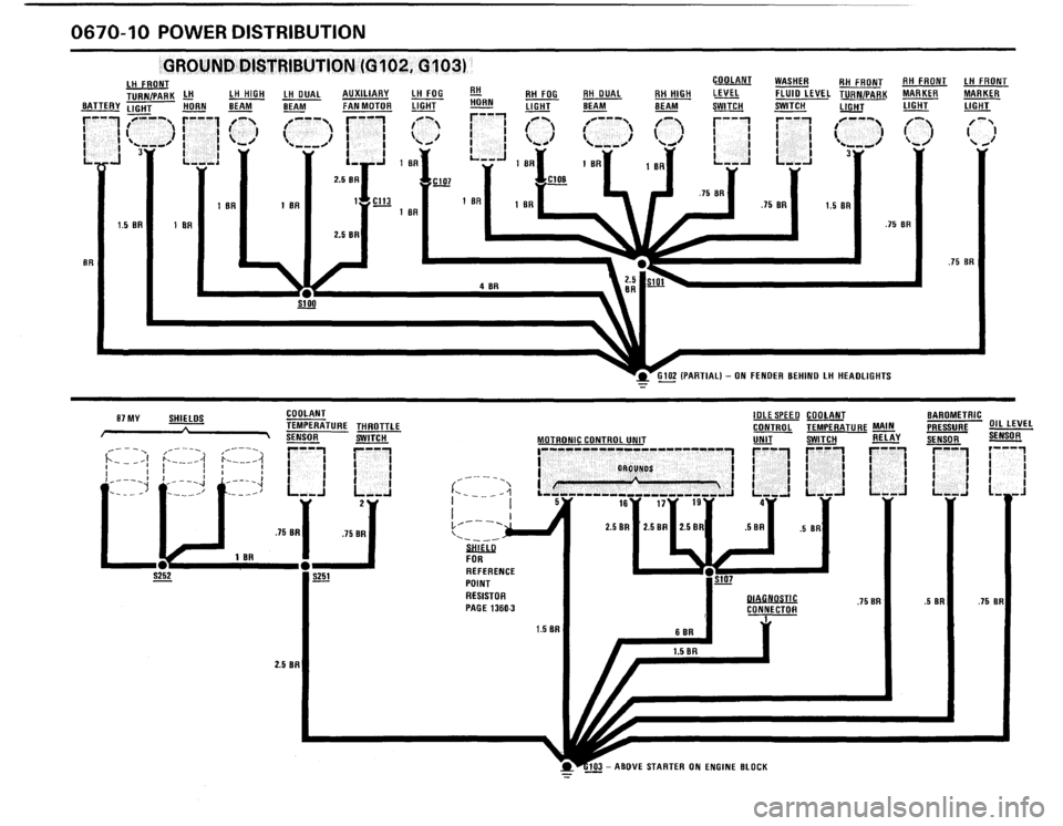 BMW 528e 1988 E28 Electrical Troubleshooting Manual 