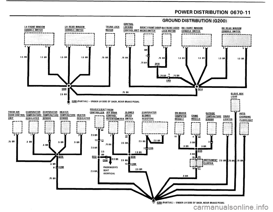 BMW 528e 1988 E28 Electrical Troubleshooting Manual 