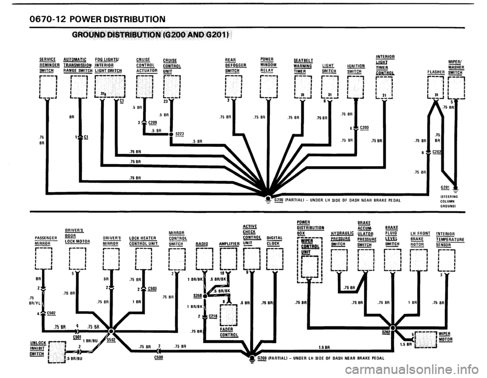 BMW 528e 1988 E28 Electrical Troubleshooting Manual 