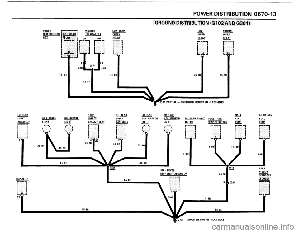 BMW 528e 1988 E28 Electrical Troubleshooting Manual 