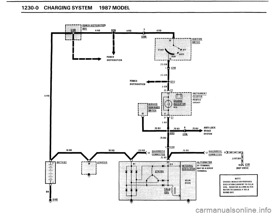 BMW 528e 1988 E28 Electrical Troubleshooting Manual 