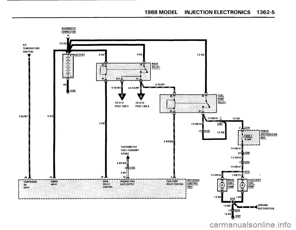 BMW 528e 1988 E28 Electrical Troubleshooting Manual 