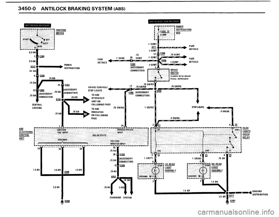 BMW 528e 1988 E28 Electrical Troubleshooting Manual 