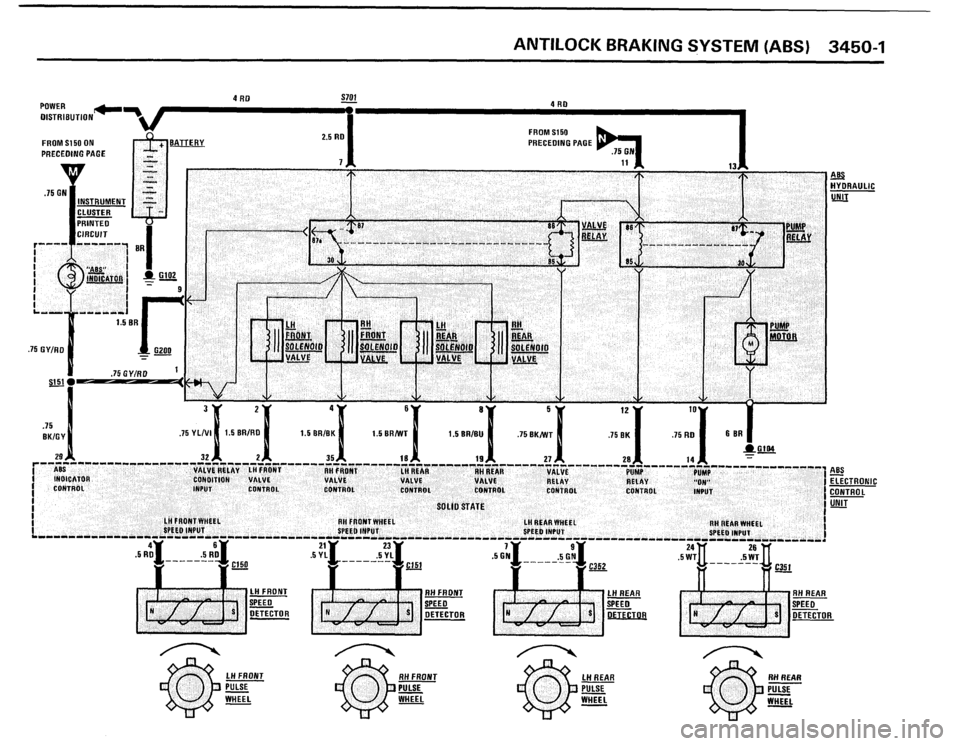 BMW 528e 1988 E28 Electrical Troubleshooting Manual 