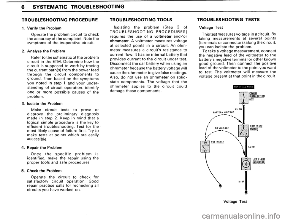 BMW 528e 1988 E28 Electrical Troubleshooting Manual 