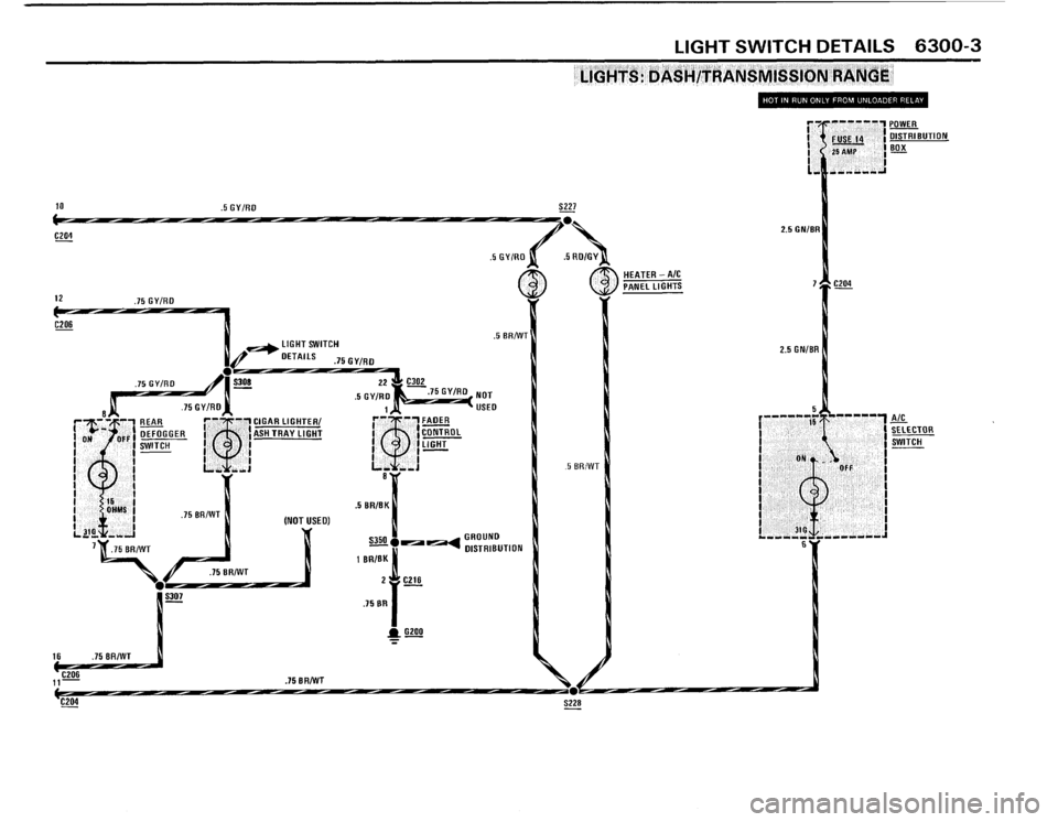BMW 528e 1987 E28 Electrical Troubleshooting Manual 