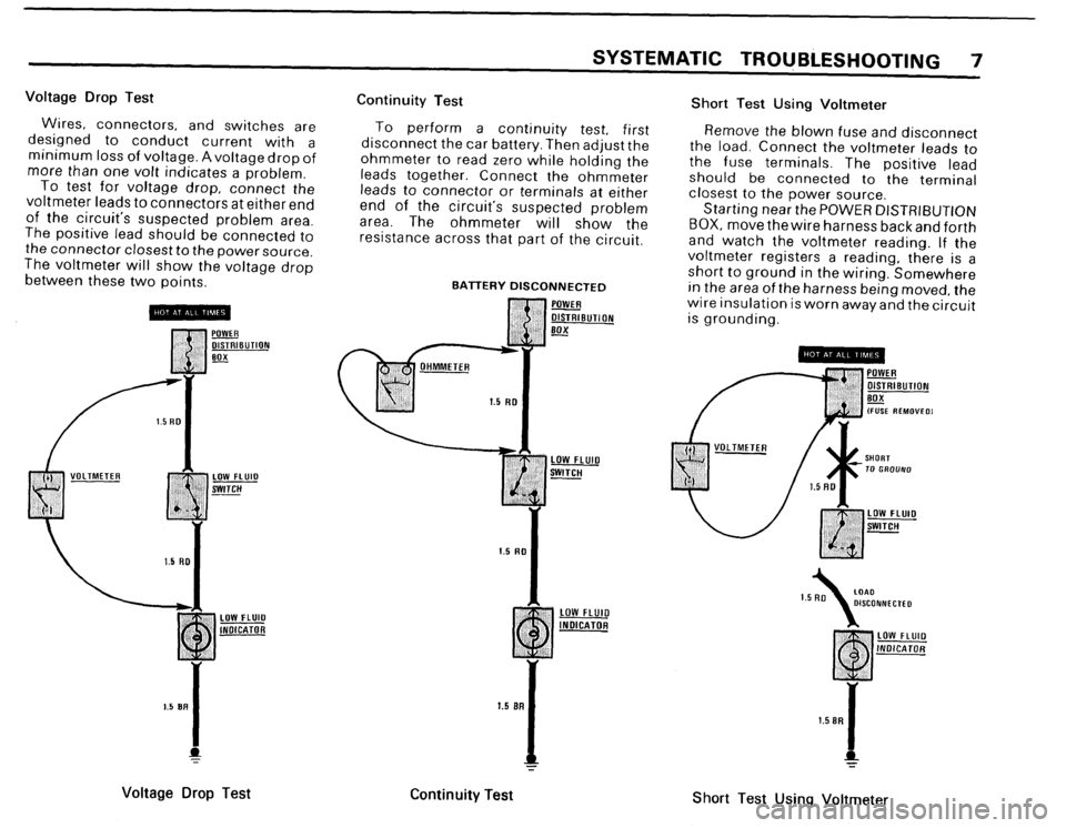 BMW 528e 1987 E28 Electrical Troubleshooting Manual 