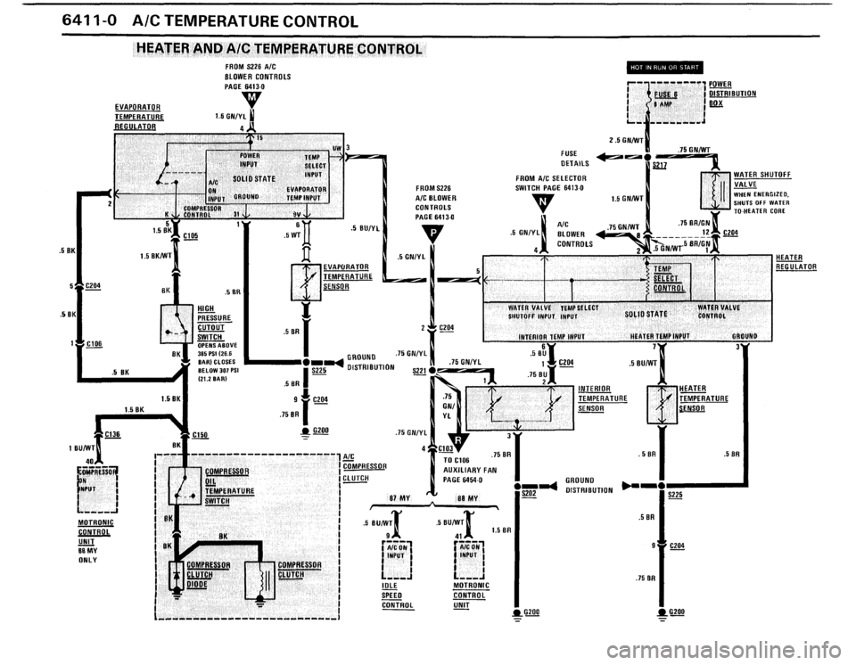 BMW 528e 1987 E28 Electrical Troubleshooting Manual 