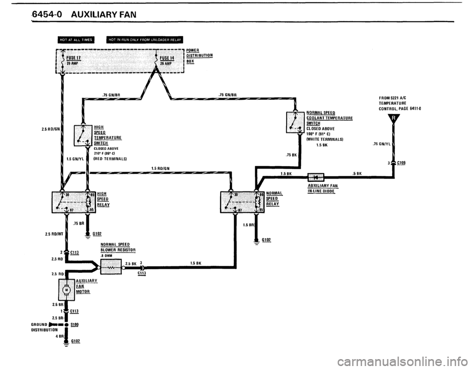 BMW 528e 1987 E28 Electrical Troubleshooting Manual 
