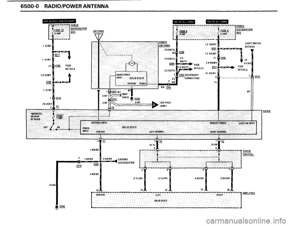 BMW 528e 1987 E28 Electrical Troubleshooting Manual 