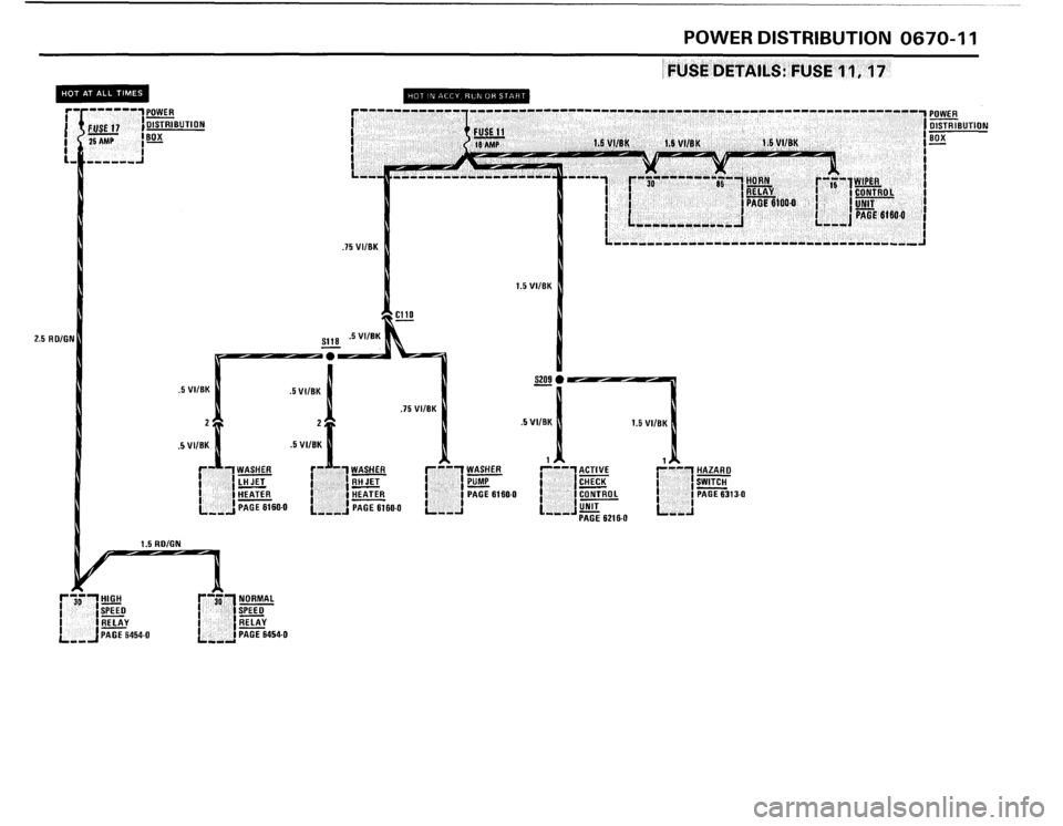 BMW M5 1987 E28 Electrical Troubleshooting Manual 