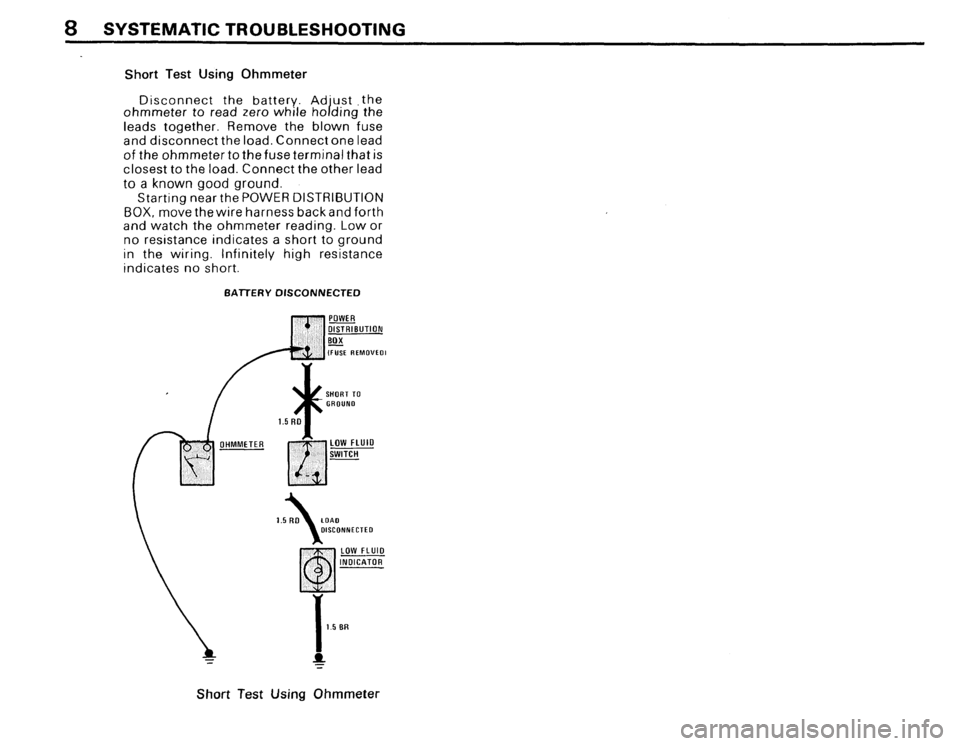 BMW M5 1987 E28 Electrical Troubleshooting Manual 