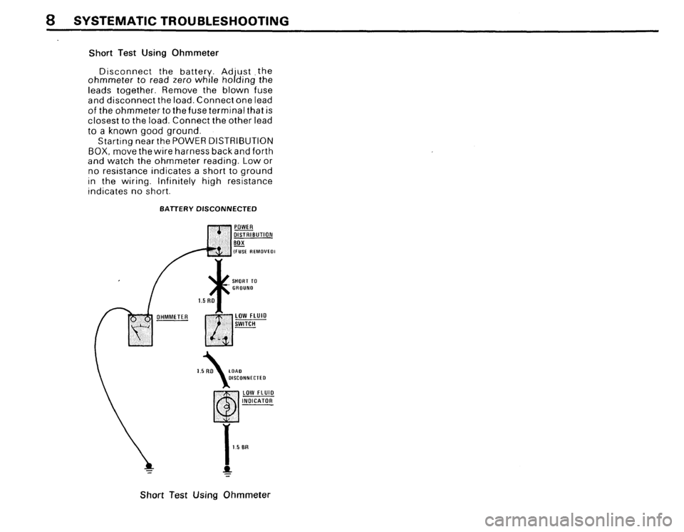 BMW 535i 1987 E28 Electrical Troubleshooting Manual 