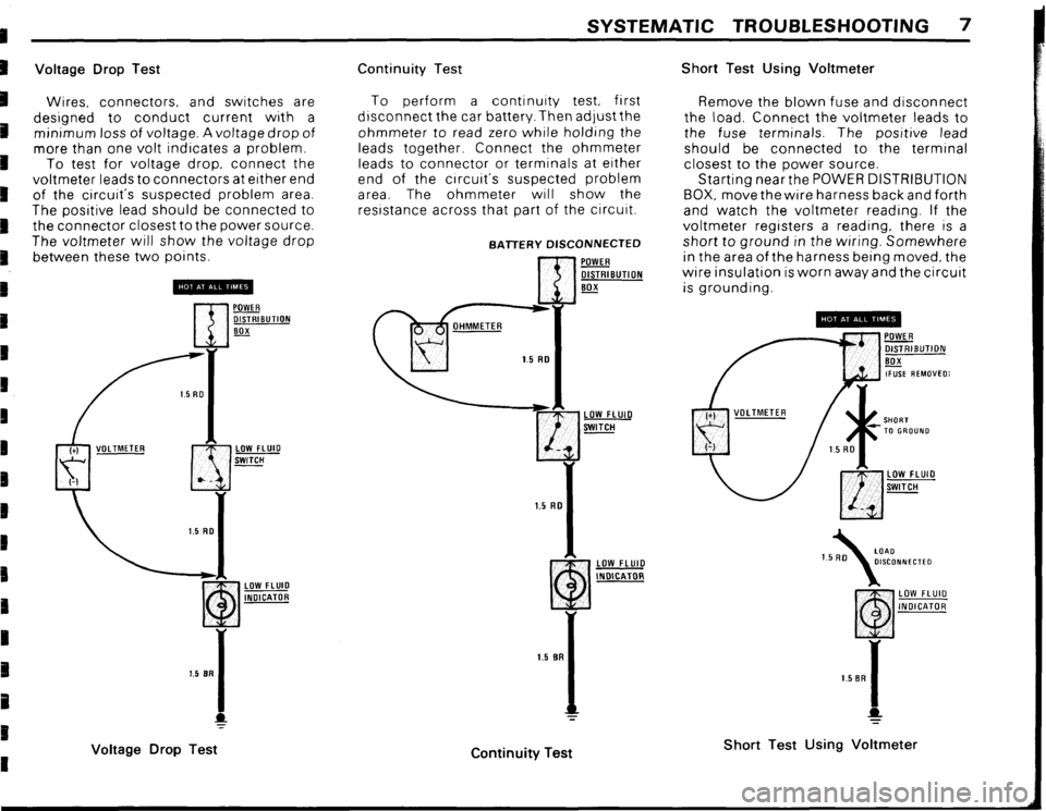 BMW 318i 1984 E30 Electrical Troubleshooting Manual 