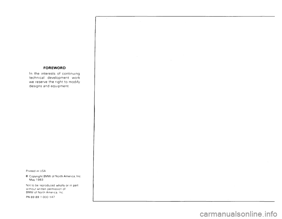 BMW 318i 1984 E30 Electrical Troubleshooting Manual 