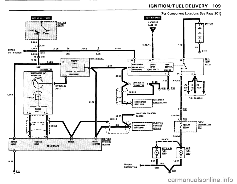 BMW 318i 1984 E30 Electrical Troubleshooting Manual 