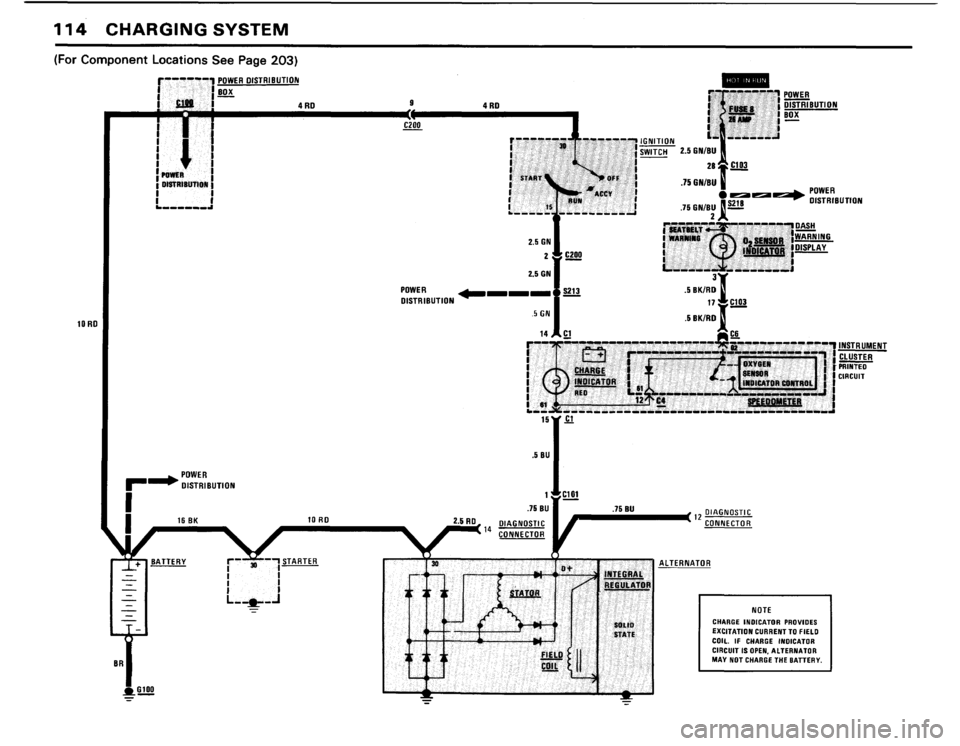 BMW 318i 1984 E30 Electrical Troubleshooting Manual 