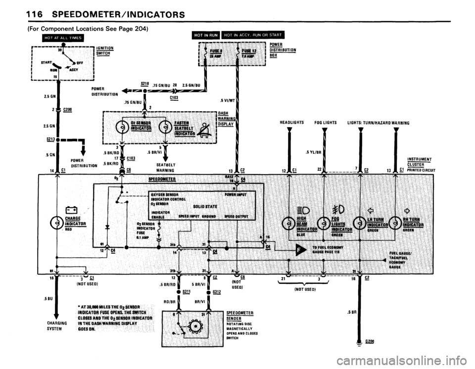 BMW 318i 1984 E30 Electrical Troubleshooting Manual 