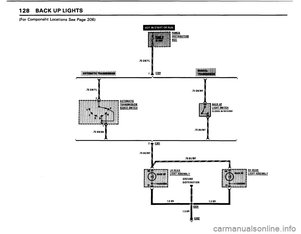 BMW 318i 1984 E30 Electrical Troubleshooting Manual 