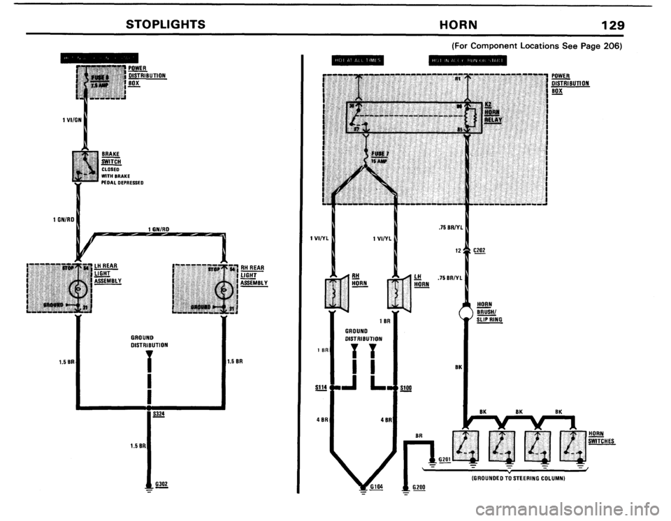 BMW 318i 1984 E30 Electrical Troubleshooting Manual 